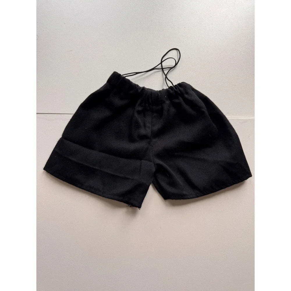 Build A‎ Bear Black Shorts Basic Doll Clothing Accessory